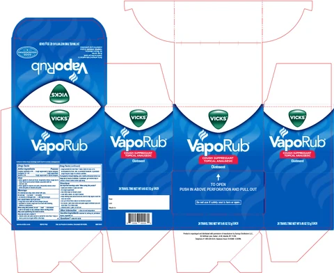 Vicks Vapo Rub 포장