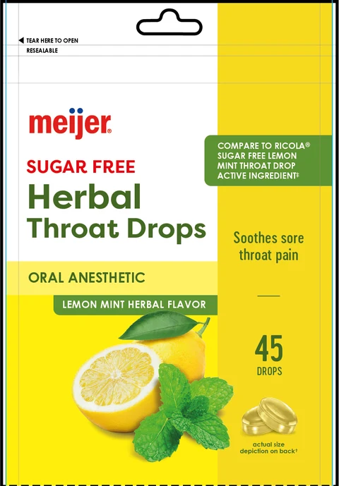 Front label