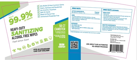 SANITIZING WIPES 포장