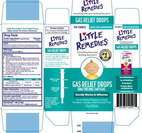 Little RemediesGas Relief Drops packaging
