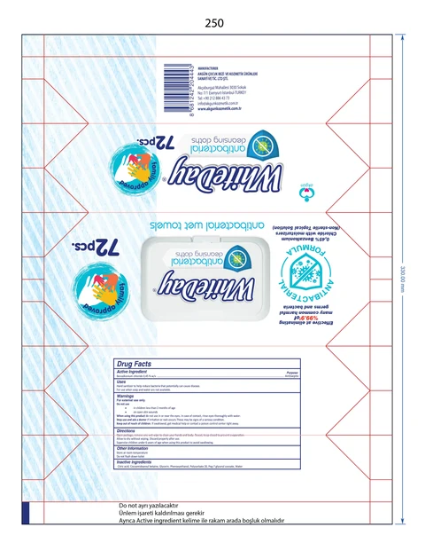 Ultraclean Antibacterial Wet Wipes 포장