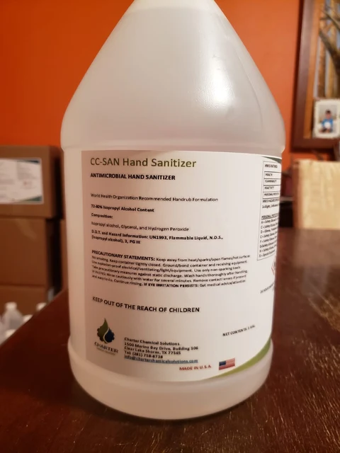 CCS Hand Sanitizer 포장