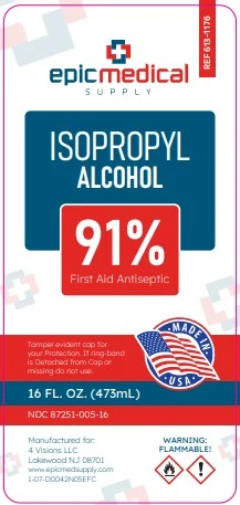 Isopropyl Alcohol packaging