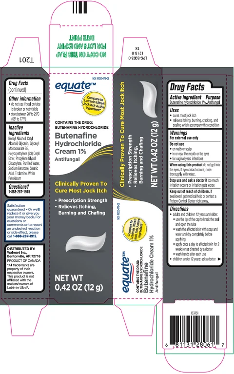 Butenafine Hydrochloride Jock Itch packaging