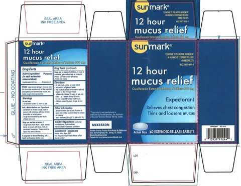 Sunmark Mucus Relief 포장