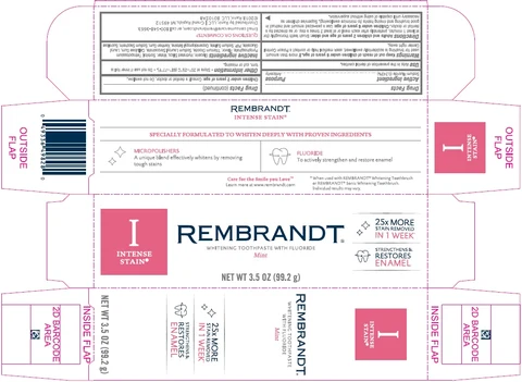 Rembrandt Intense Stain 포장