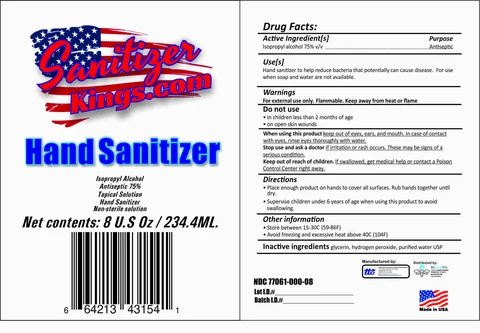 Hand Sanitizer packaging
