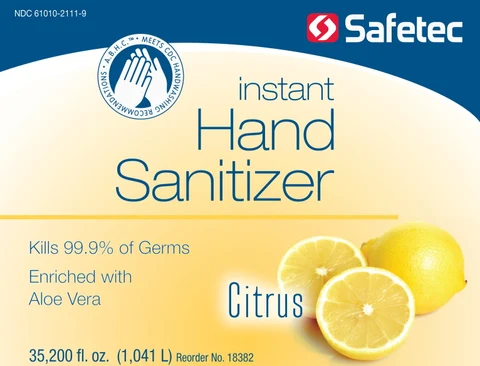 A.B.H.C. Instant Hand Sanitizer Citrus Scent 포장