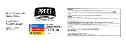 Hand Sanitizer packaging
