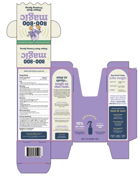 Boo Boo Magic Diaper Rash Creamy 포장