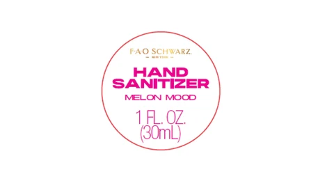 Hand Sanitizer packaging