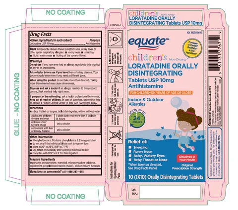 Loratadine ODT packaging