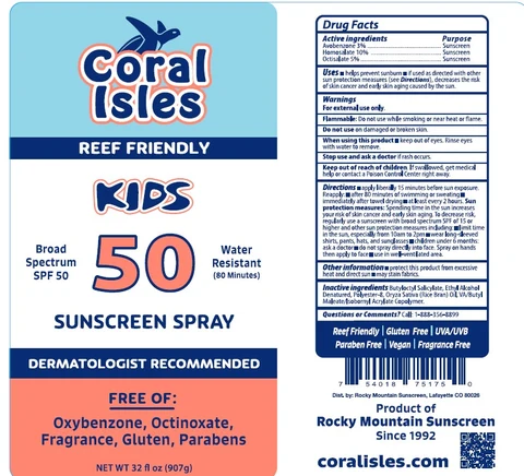 Kids Sunscreen SPF 50 packaging