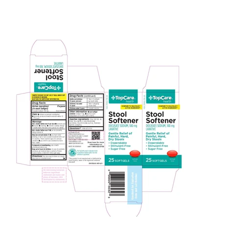 Topcare Stool Softener packaging