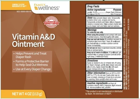 Vitamin A and D 포장