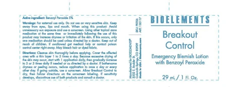 Breakout ControlAcne Treatment packaging