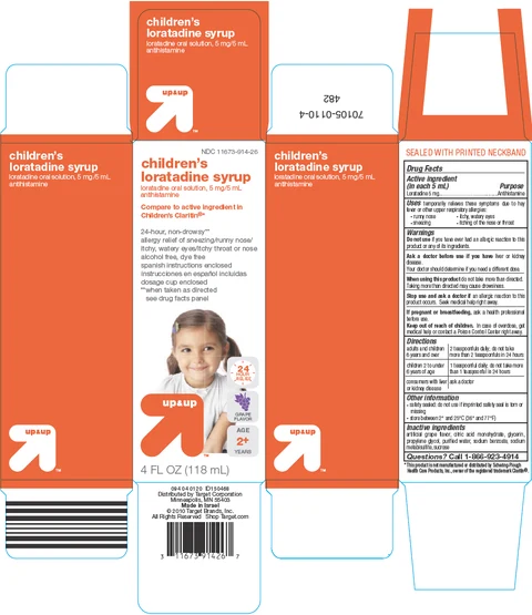 Childrens Loratadine packaging