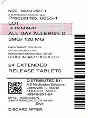 Sunmark All Day Allergy D 포장