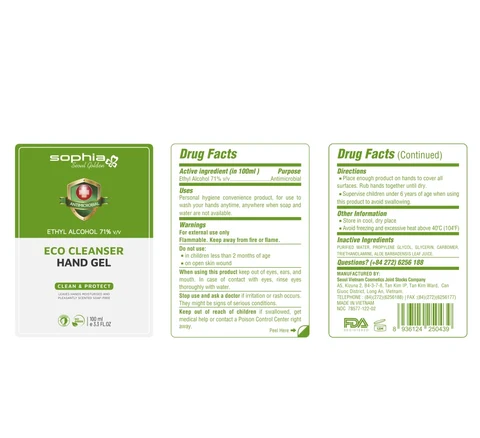100 mL label