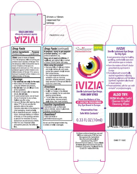 iVizia Dry Eye packaging
