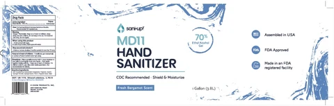 MD11 Hand Sanitizer 포장