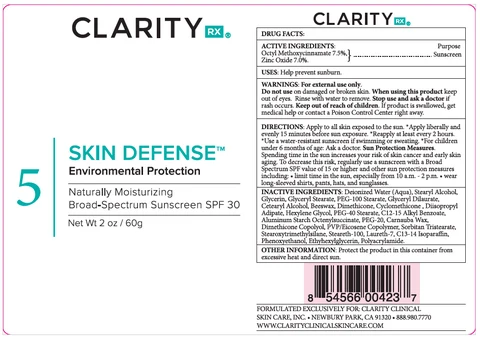 Clarity Rx - Skin Defense Environmental Protection packaging