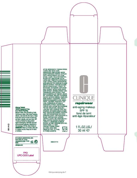 REPAIRWEAR ANTI -AGING MAKEUPSPF 15 포장