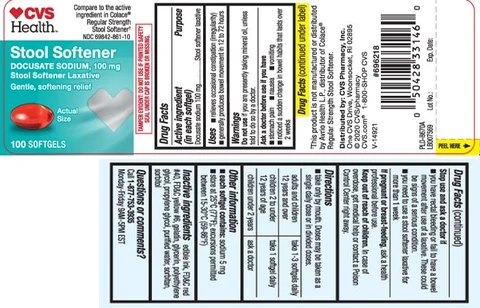 Stool Softener packaging