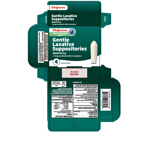 Walgreens Gentle Laxative packaging