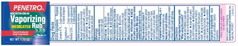 Penetro VCR 1.75 oz Label
