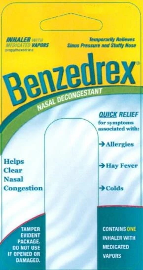 BENZEDREX 포장