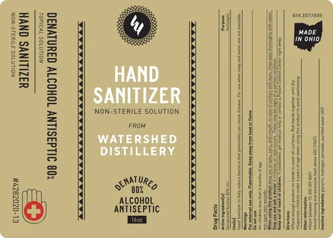 HAND SANITIZER 포장