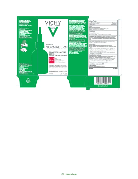 Vichy Laboratoires Normaderm BHA Exfoliating Acne Treatment 포장