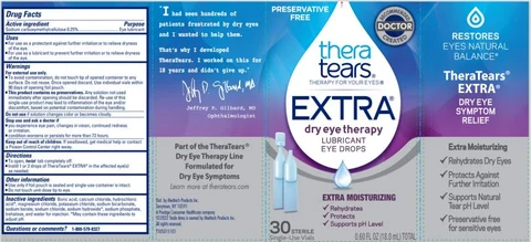 TheraTears Extra packaging