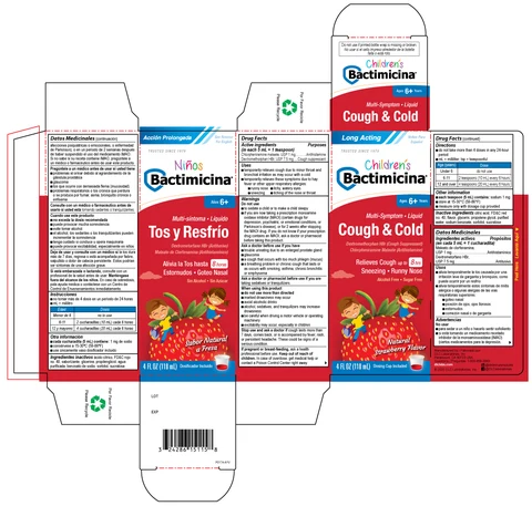 Bactimicina Childrens Cough and Cold 포장