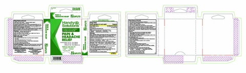 Handy Solutions Headache Pain Relief packaging