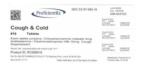 Cough and Cold 포장