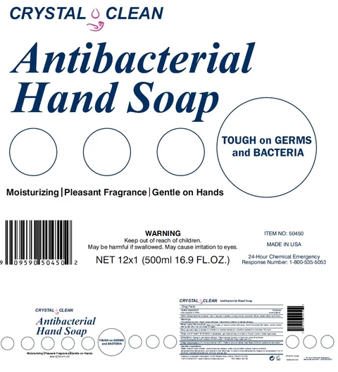 Crystal Clean Antibacterial HandSoap 포장