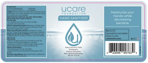UCARE HAND SANITIZER 포장