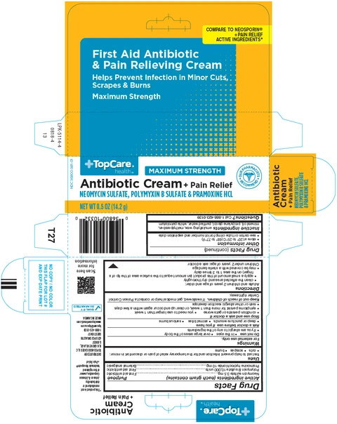 TopCare Antibiotic Plus Pain Relief packaging
