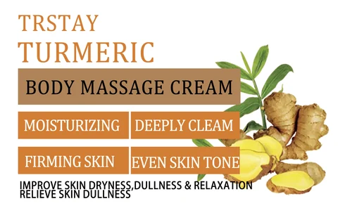Trstay Turmeric Body Massage Cream 포장