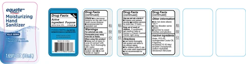 equate Hand Sanitizer packaging