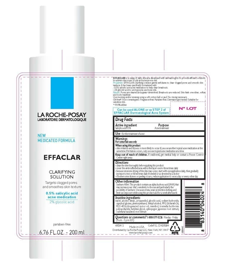 La Roche Posay Laboratoire Dermatologique Effaclar Clarifying packaging