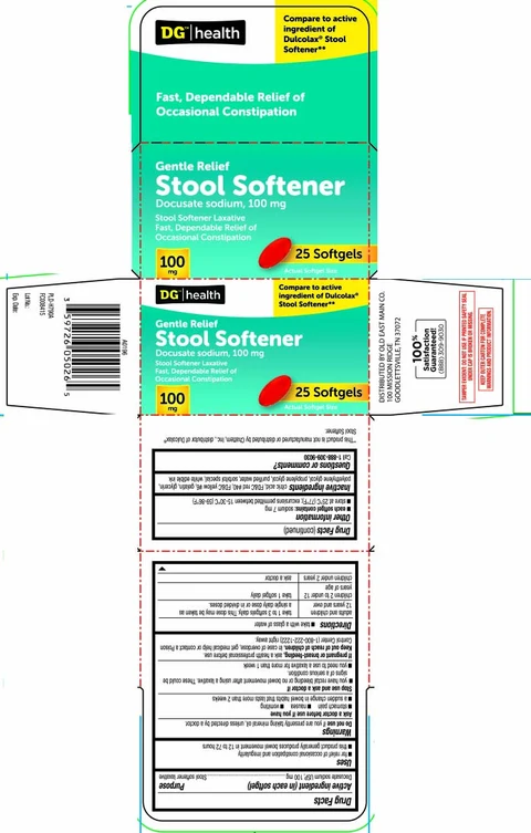 Stool Softener packaging