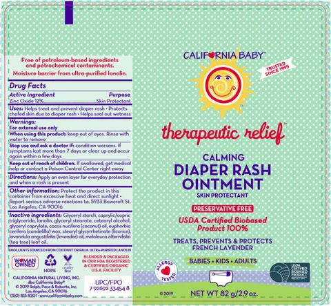 CALMING DIAPER RASH packaging
