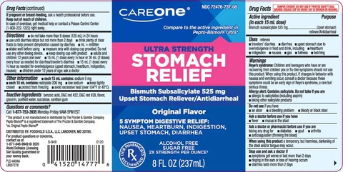 Stomach ReliefUltra Strength packaging