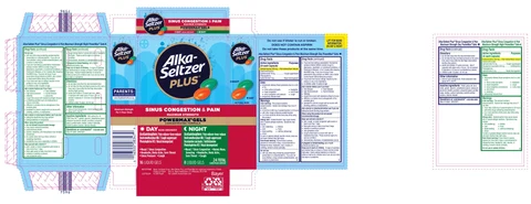 Alka-Seltzer Plus Cold Day and Night PowerMax gels 포장